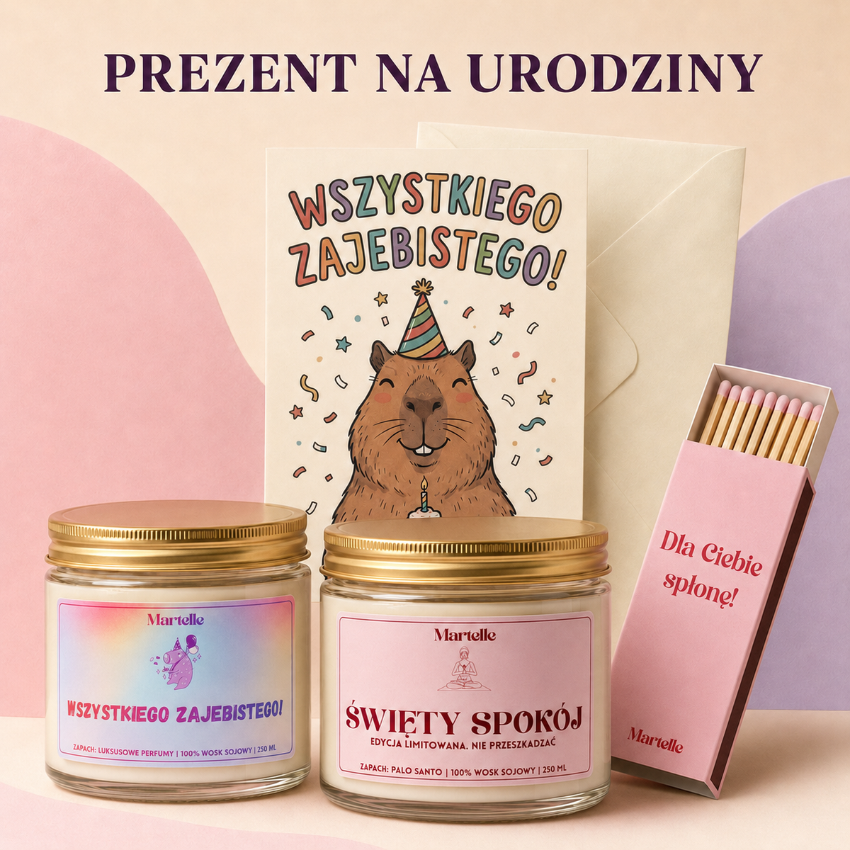 Prezent na urodziny– zestaw urodzinowy