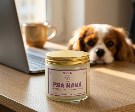 Psia mama - świeca sojowa (250 ml)