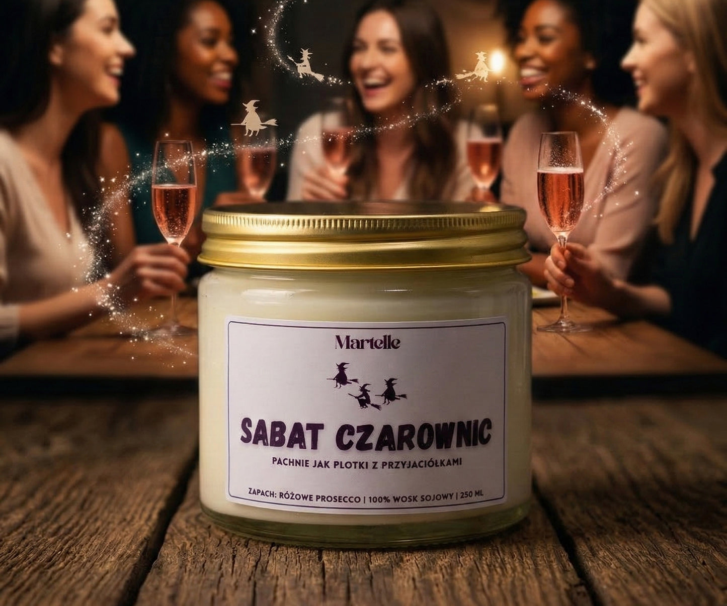 Sabat czarownic - świeca sojowa (250 ml)