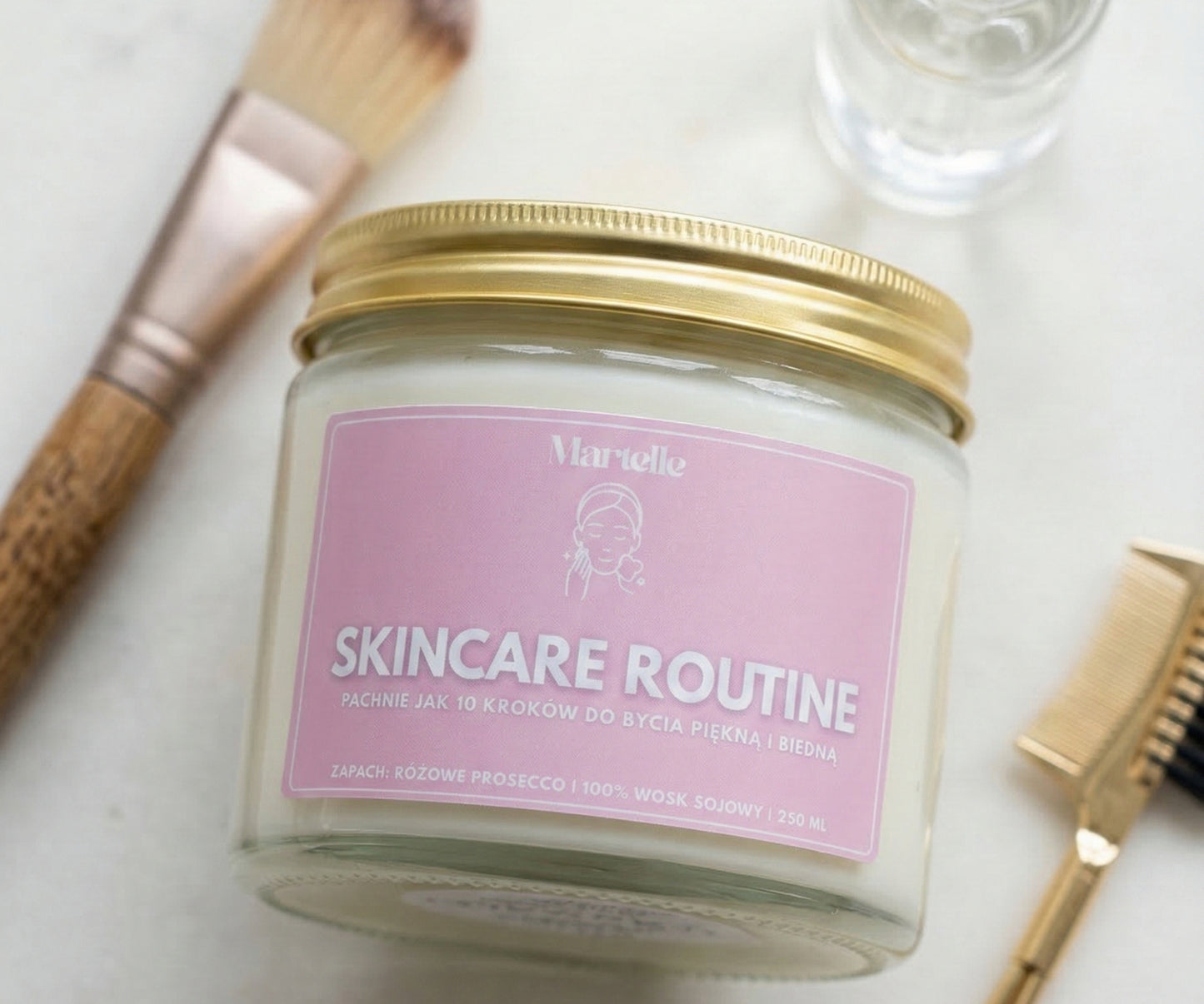 Skincare routine - świeca sojowa (250 ml)