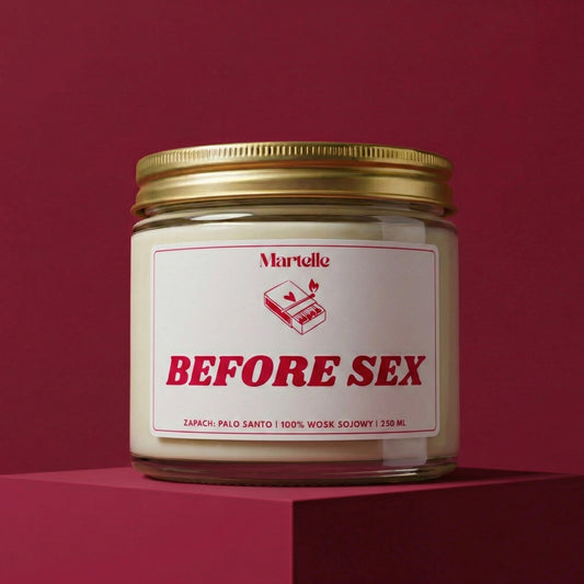 Before sex - świeca sojowa (250 ml)