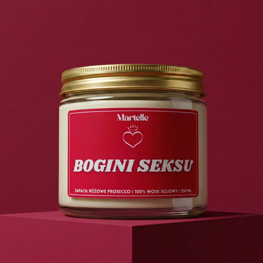 Bogini seksu - świeca sojowa (250 ml)