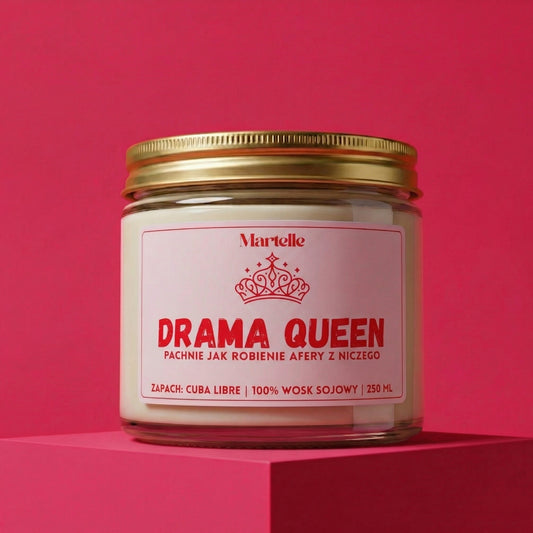 Drama queen - świeca sojowa (250 ml)