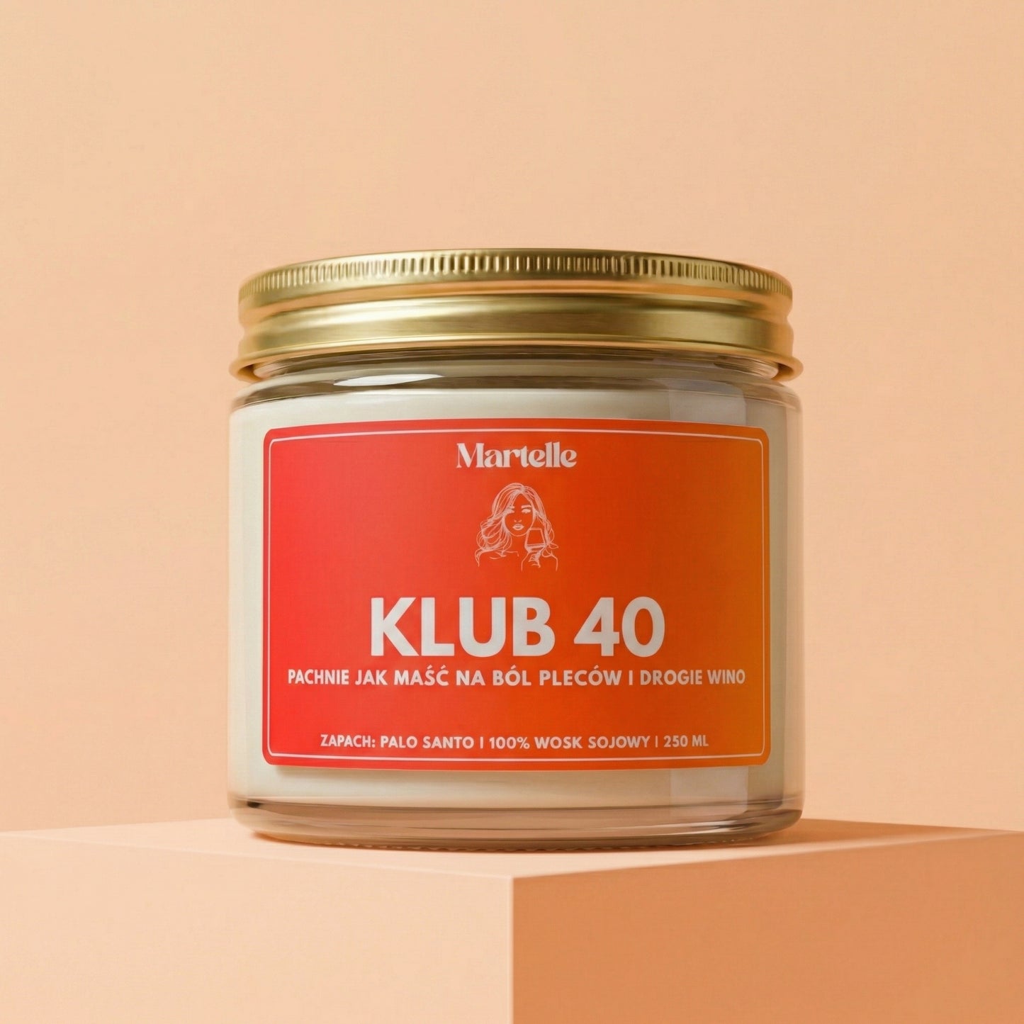 Klub 40 - świeca sojowa (250 ml)