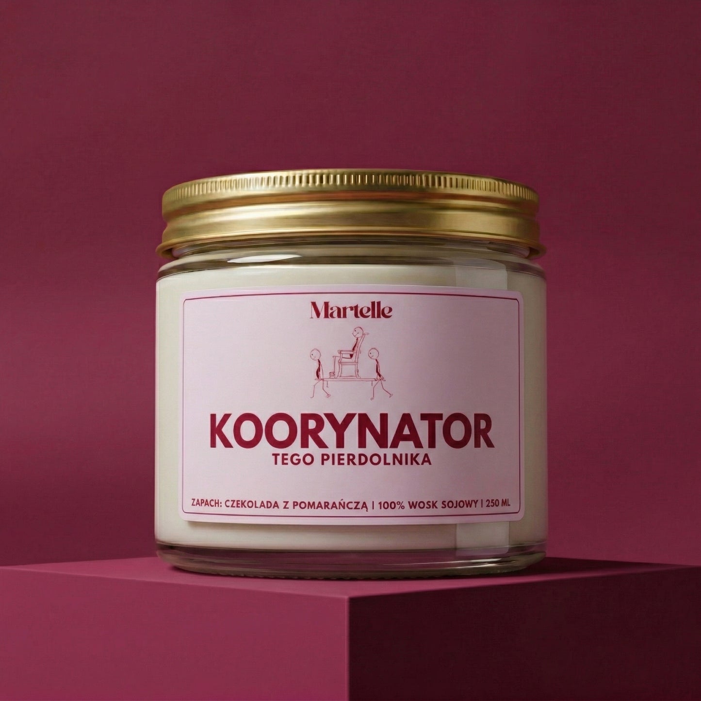 Koordynator - świeca sojowa (250 ml)