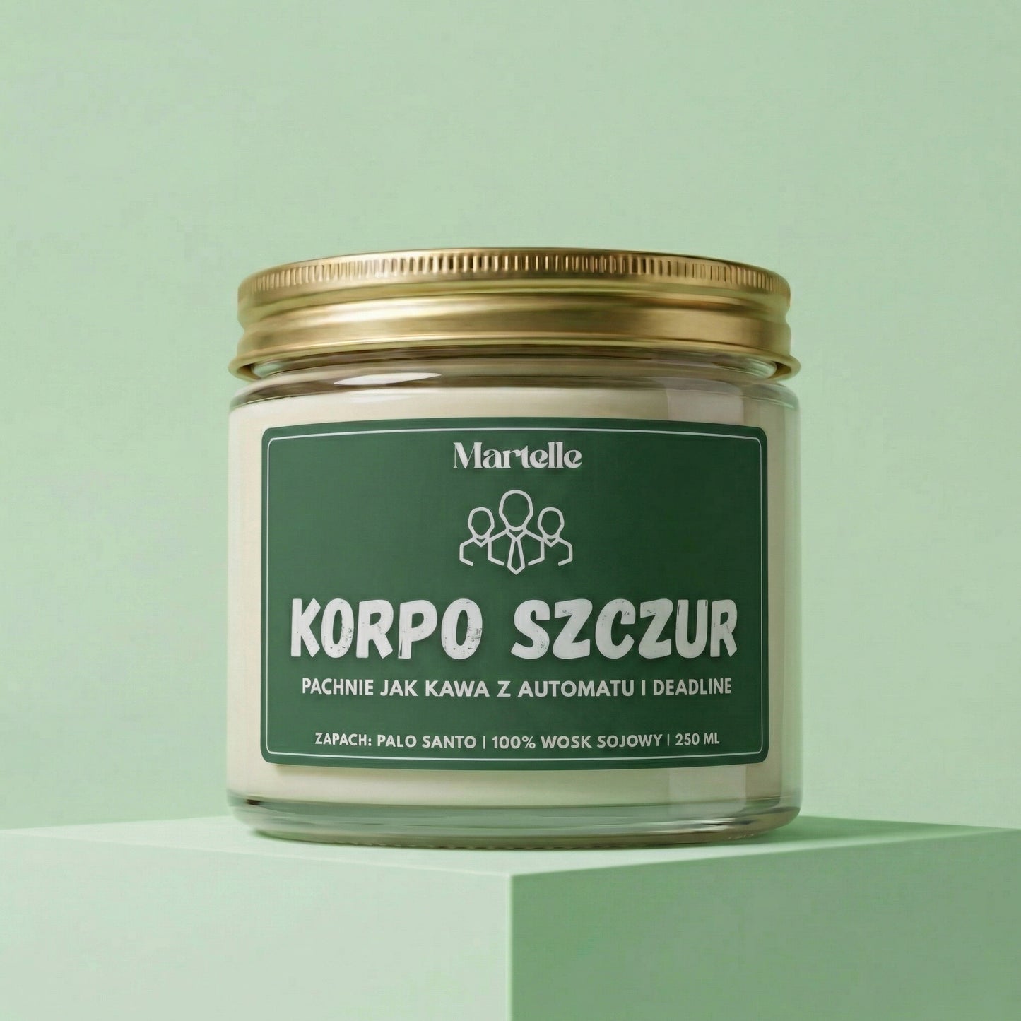 Korpo szczur - świeca sojowa (250 ml)