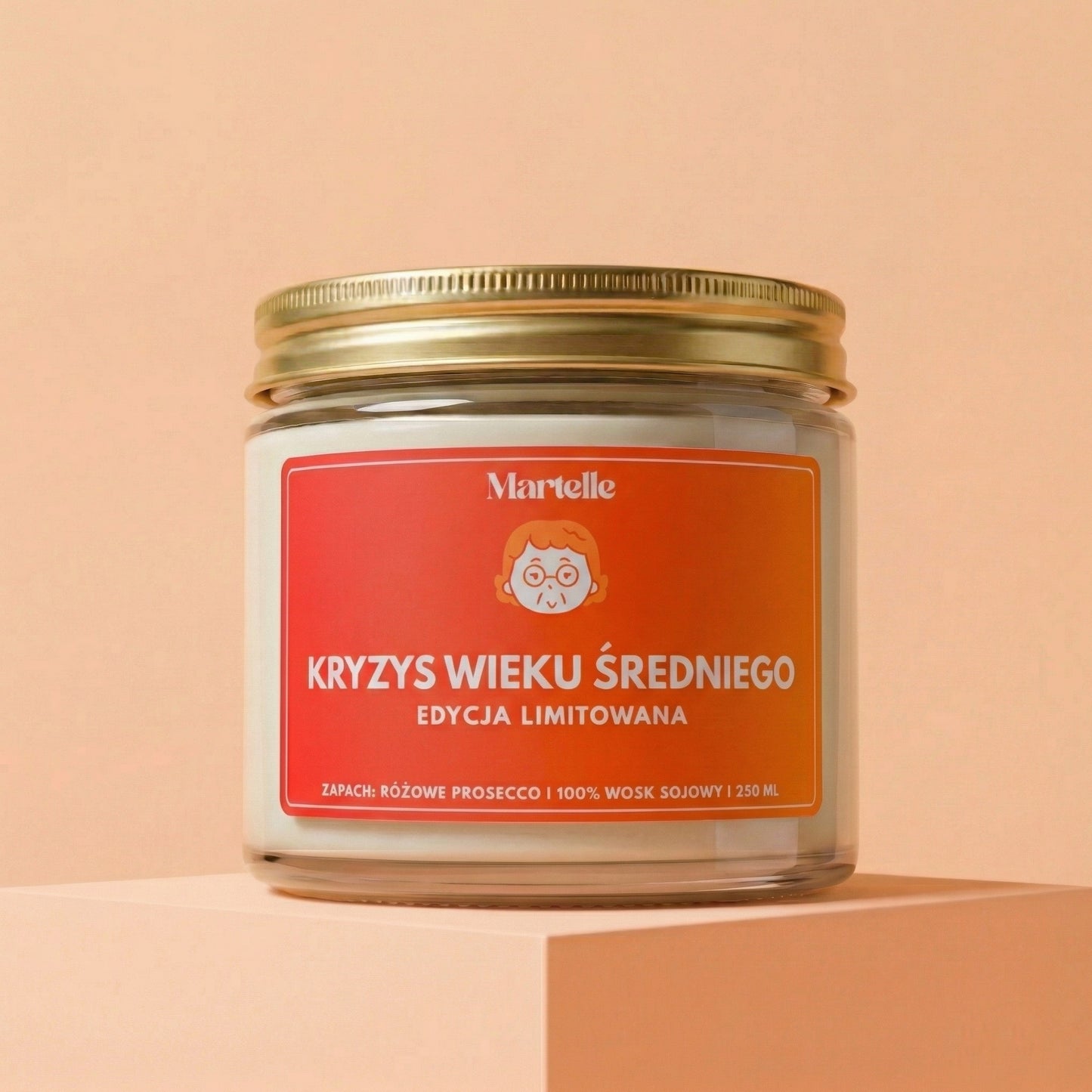 Kryzys wieku średniego - świeca sojowa (250 ml)