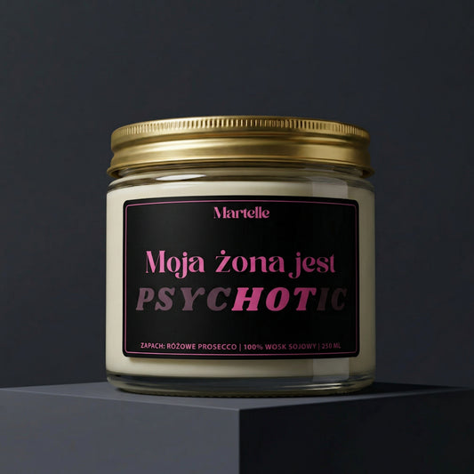 Moja żona jest - świeca sojowa (250 ml)