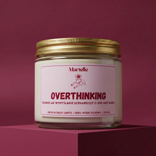 Overthinking - świeca sojowa (250 ml)
