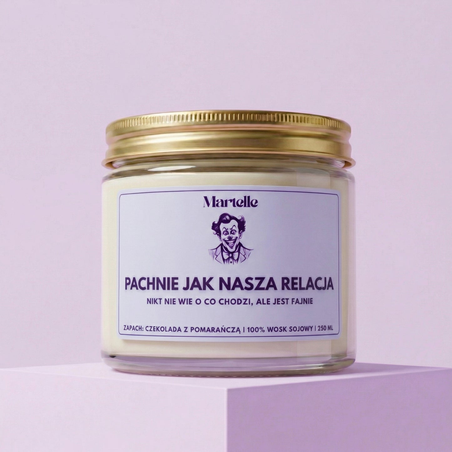 Pachnie jak nasza relacja - świeca sojowa (250 ml)