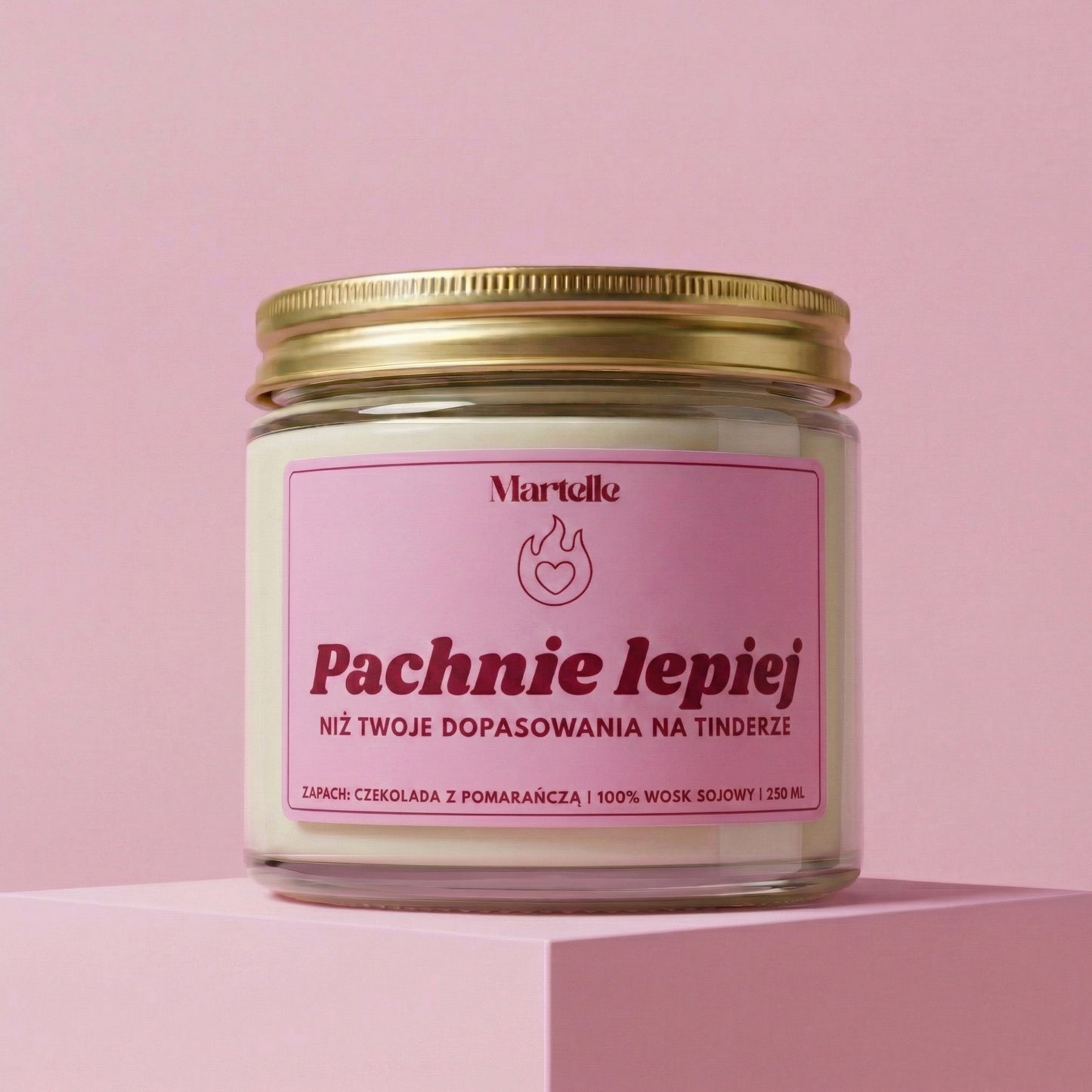 Pachnie lepiej - świeca sojowa (250 ml)
