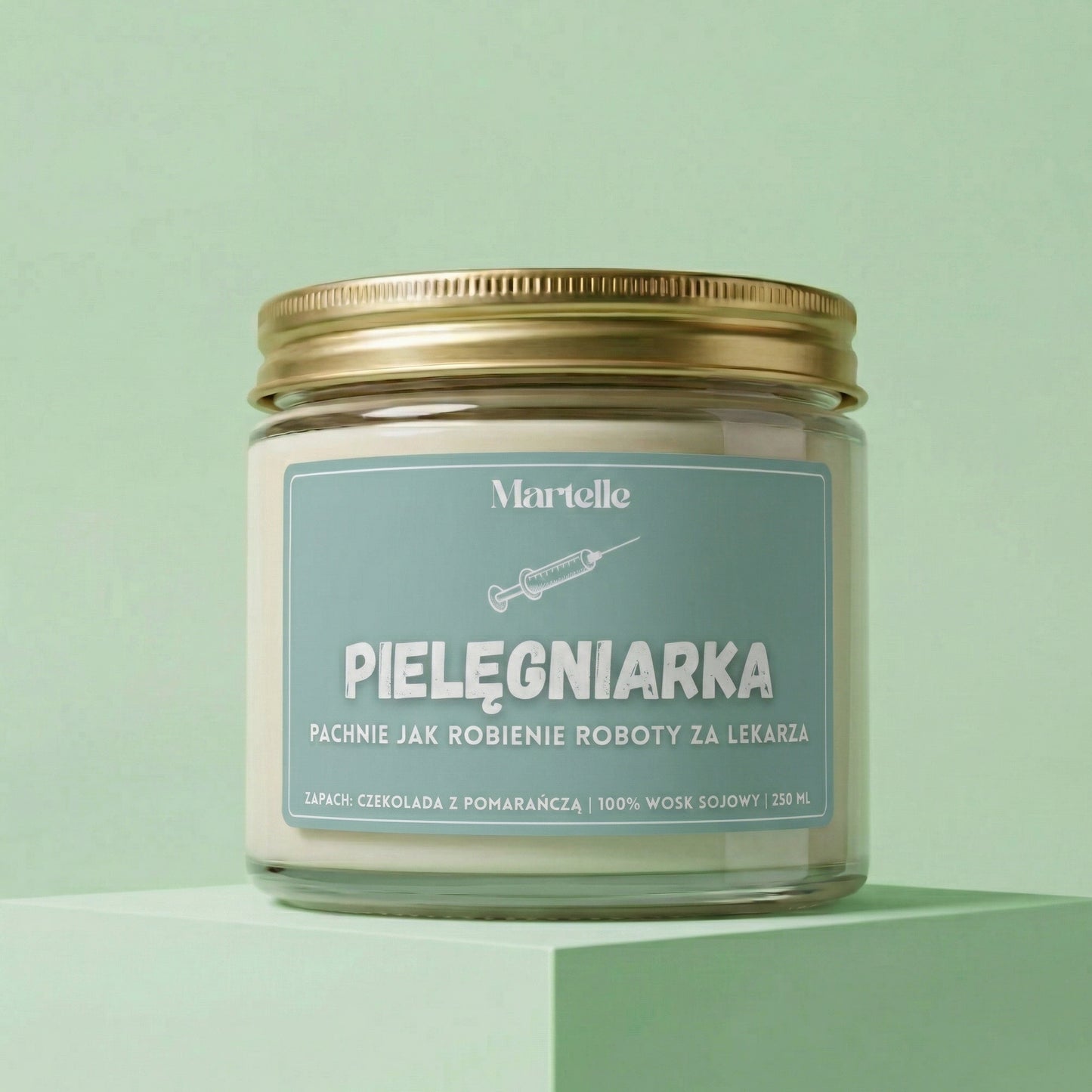 Pielęgniarka - świeca sojowa (250 ml)