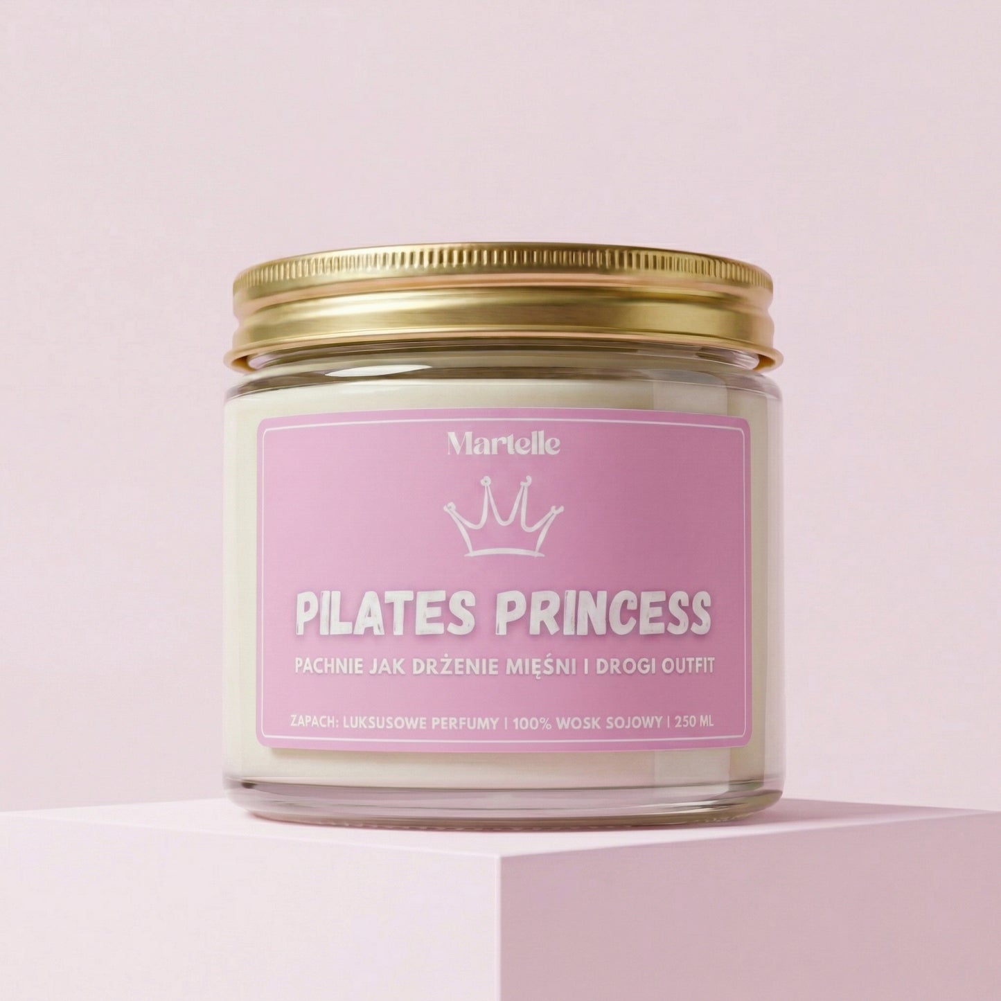Pilates princess - świeca sojowa (250 ml)