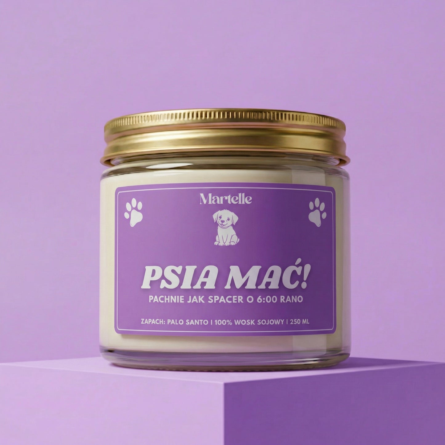 Psia mać - świeca sojowa (250 ml)