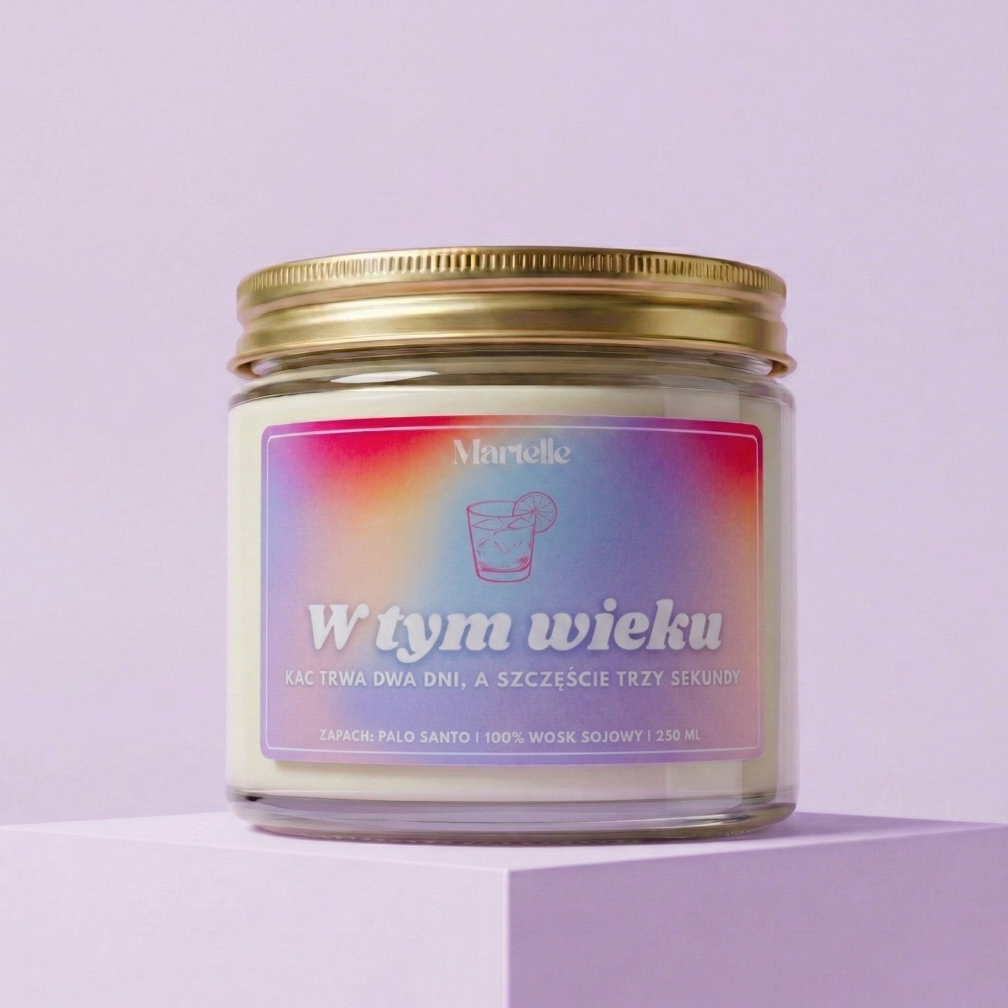 W tym wieku - świeca sojowa (250 ml)