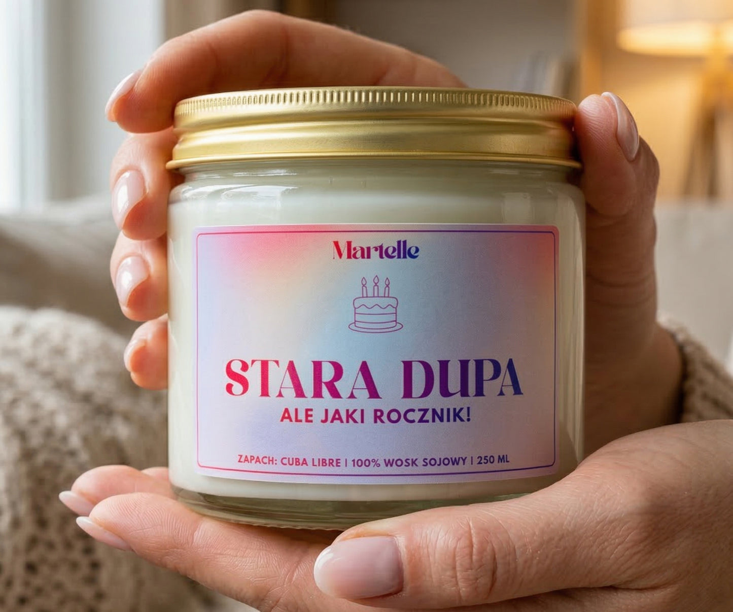 Stara dupa - świeca sojowa (250 ml)