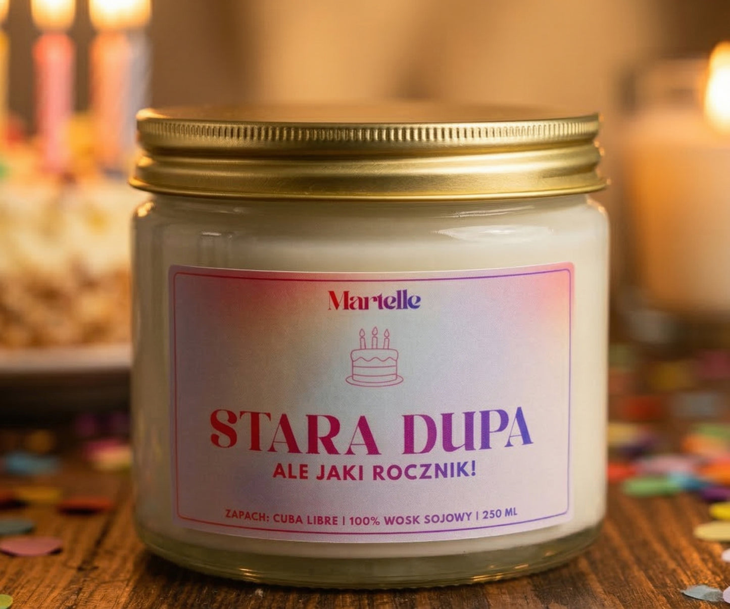 Stara dupa - świeca sojowa (250 ml)