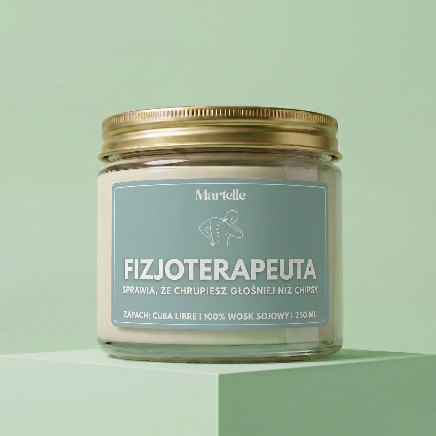 Fizjoterapeuta - świeca sojowa (250 ml)
