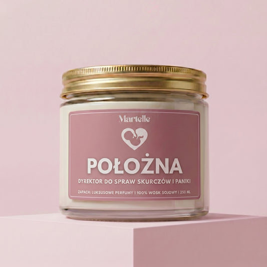 Położna  - świeca sojowa (250 ml)