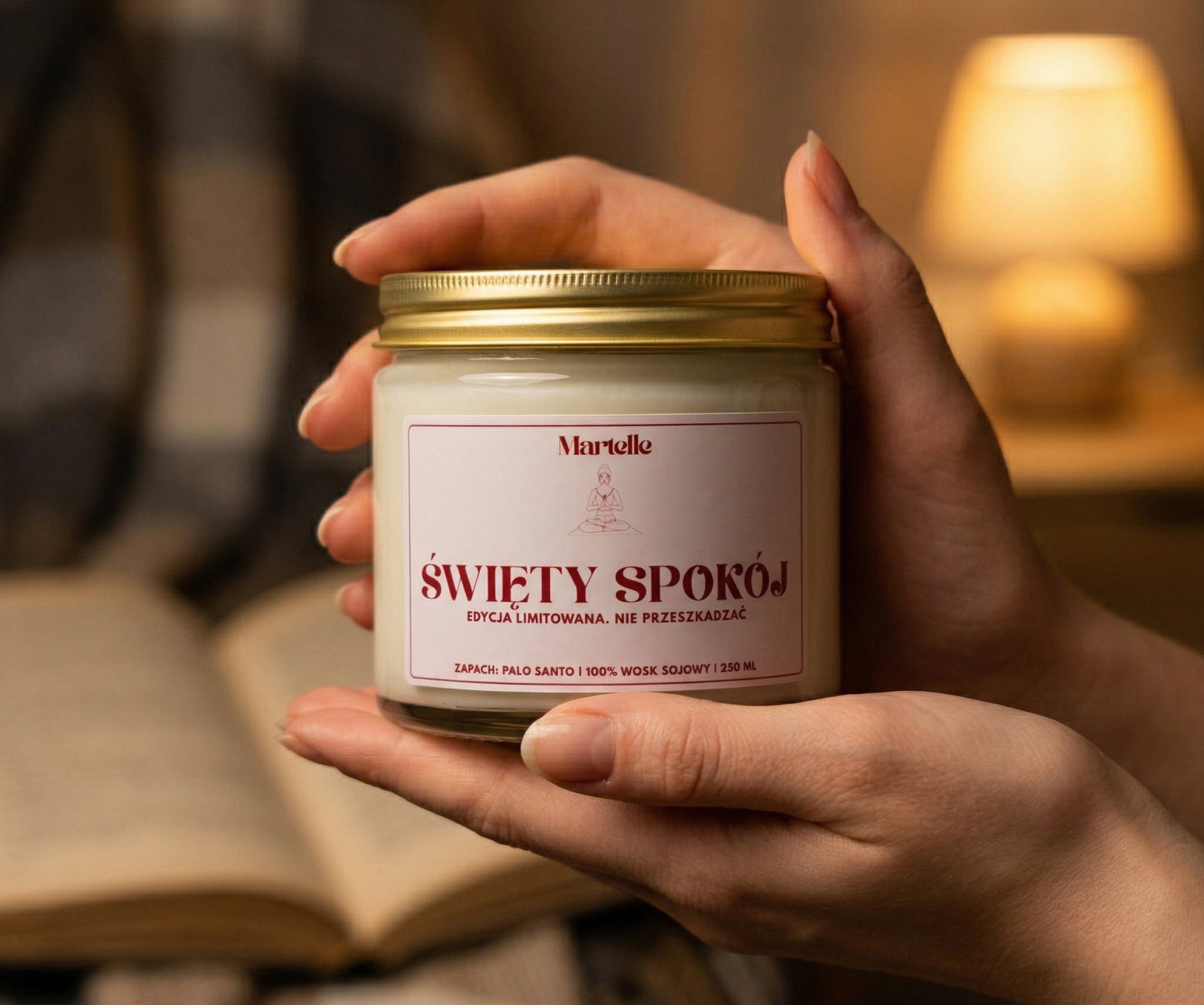 Święty spokój - świeca sojowa (250 ml)