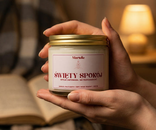 Święty spokój - świeca sojowa (250 ml)