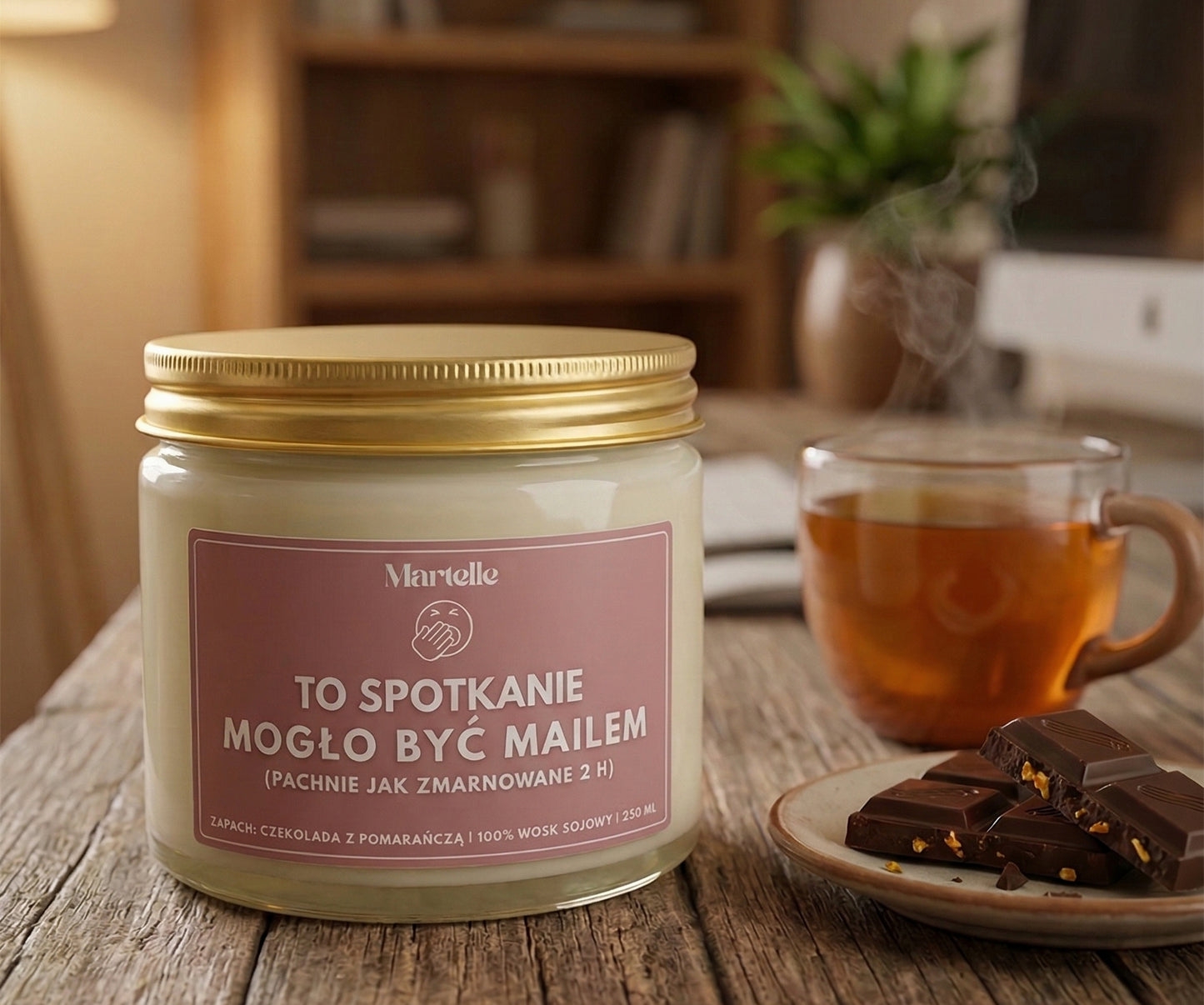 To spotkanie mogło być mailem - świeca sojowa (250 ml)